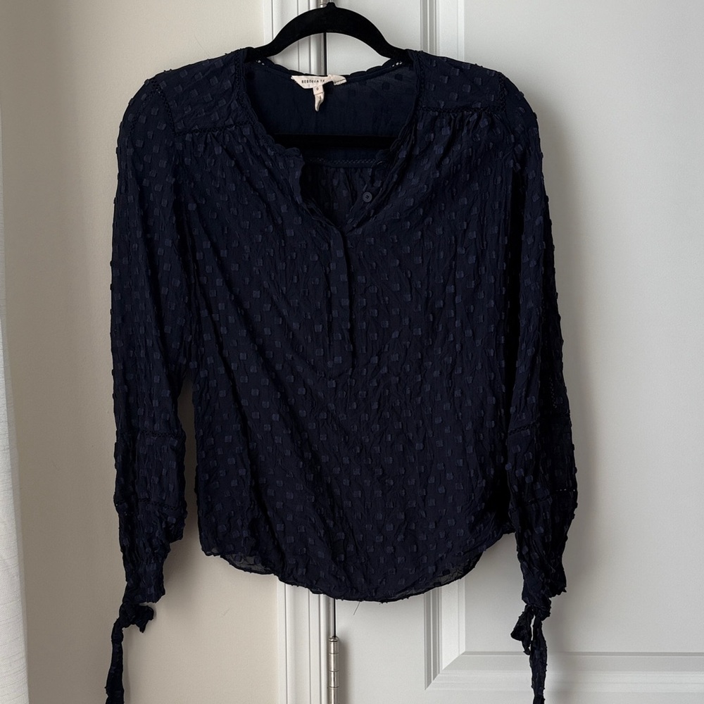 Rebecca Taylor Navy Blue Women's Top 💙